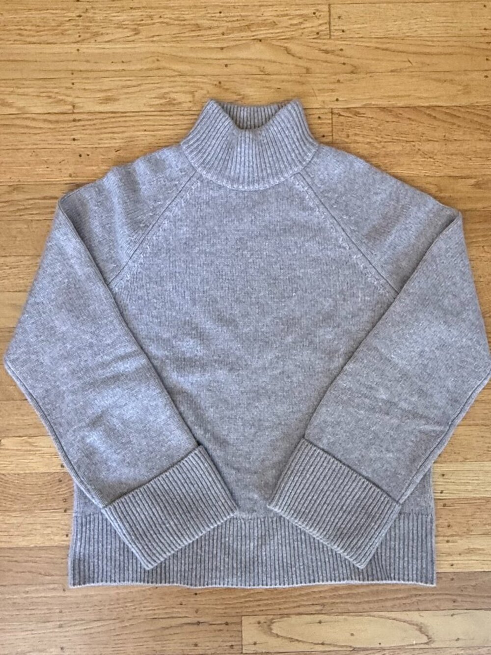 Reformation Cashmere Mock Turtle Neck Long Sleeved Sweater, Size XS